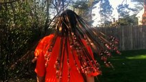 Et perles tresses facile cheveux inspiré naturel tutoriel Alicia keys / fulani |