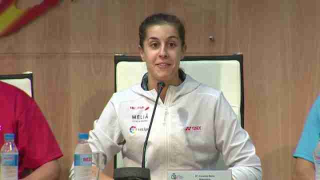 Carolina Marín: Estoy mejor que en los Juegos Olímpicos