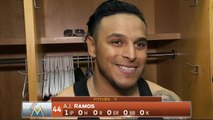 A.J. Ramos Miami Marlins at Pittsburgh Pirates 08/21/2016