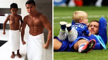 Famous Football Players & Their Kids! Les célèbres footballeurs et leurs enfants!