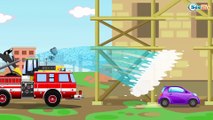 Ambulance Car Chase w Police Car Catching Race Cars 3D Animation Cars & Truck Emergency Cartoons