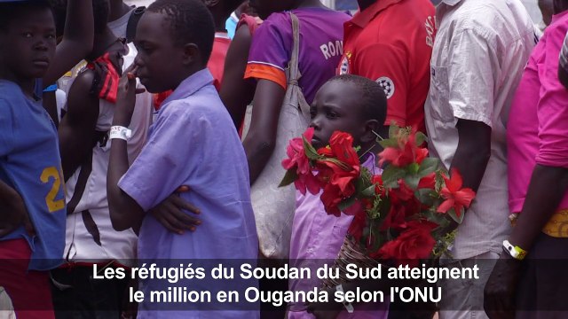 Les réfugiés sud-soudanais atteignent le million en Ouganda