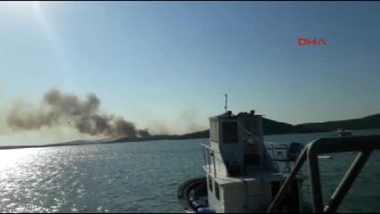 Balıkesir Ayvalık'ta Orman Yangını Ek - 2