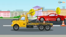Tow Truck helps Car New Kids Animation | Service & Emergency Vehicles Cartoons for children