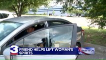 Friend Helps Lift Spirits of Woman Struggling With Hidden Illness