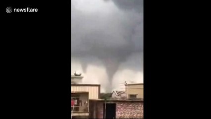 Twisters swirl in southern china