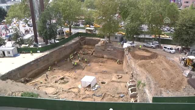 Metro Kazısında Tarihi Kalıntı