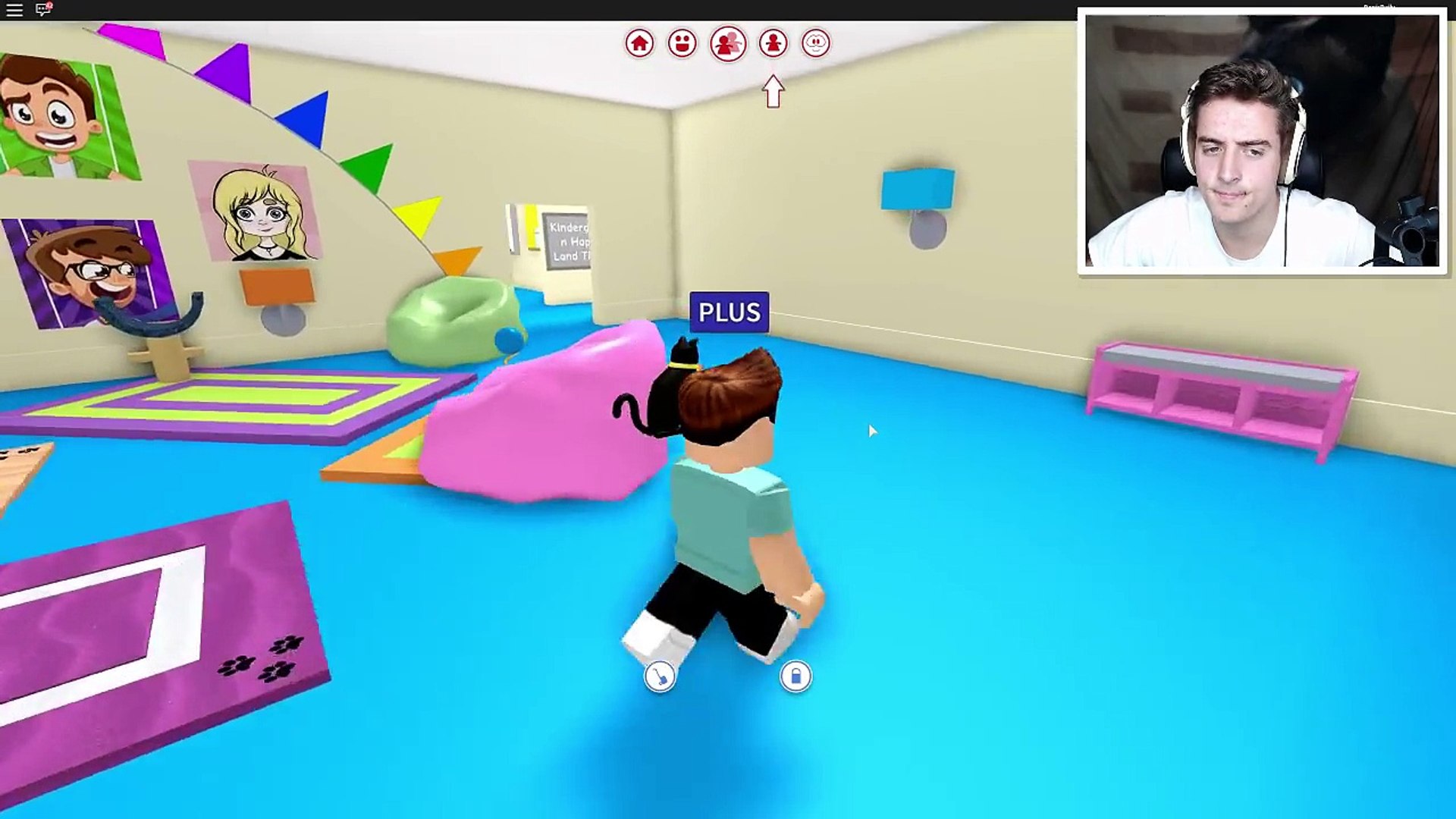 Roblox Kindergarten The Floor Is Lava Challenge Video Dailymotion - videos of dennis daily roblox