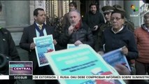 Chilenos rechazan visita de Pence y sus amenazas contra Venezuela