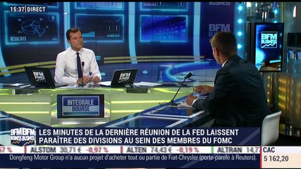 Les tendances sur les marchés: les minutes de la dernière réunion de la Fed laissent paraître des divisions au sein des membres du FOMC - 17/08