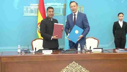 Bolivia y Kazajistán acuerdan ampliar cooperación