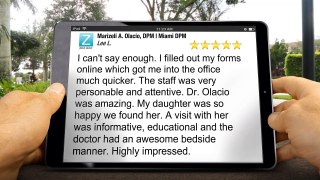 Marizeli A. Olacio, DPM | Miami DPM Miami         Great         Five Star Review by [Reviewe...