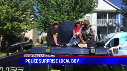 Police Officer, Teen With Down Syndrome Share Unlikely Friendship