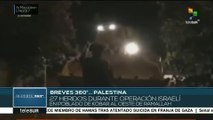 Operación israelí en Kóbar deja 27 palestinos heridos