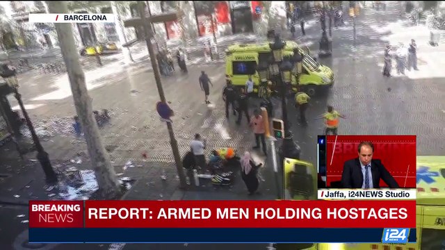 i24NEWS DESK | Report: Armed men holding hostages | Thursday, August 17th 2017