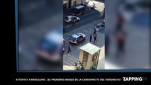 Attentat de Barcelone : les premières images de la camionnette des terroristes (vidéo)