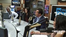 Breakfast Club Classic Arnold Schwarzenegger and Jaimie Alexander 2013 Interview