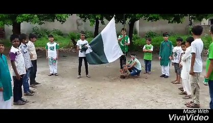 Pakistani mili nagma 2017 and prcham kushai