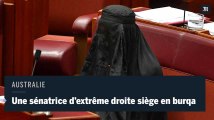 En Australie, une sénatrice d’extrême droite siège au Parlement vêtue d’une burqa