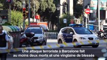 Barcelone: périmètre de sécurité autour de Las Ramblas