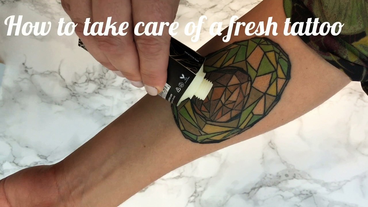 How To Take Care Of A Fresh Tattoo