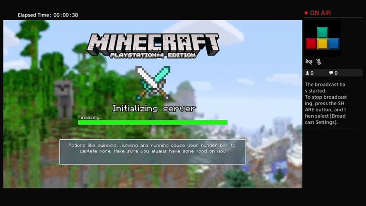 Minecraft ps4 battle minigames