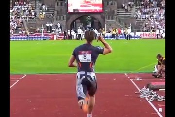 Javelin throw Andreas Thorkildsen 89.78m Stockholm DN Galan 2006