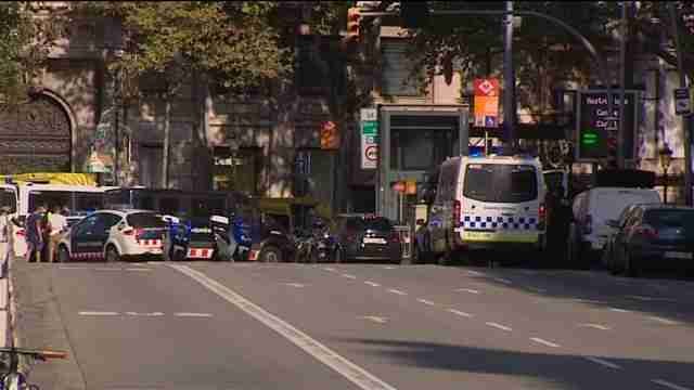 At least 2 dead, 20 injured in Barcelona terror attack after van hits crowds