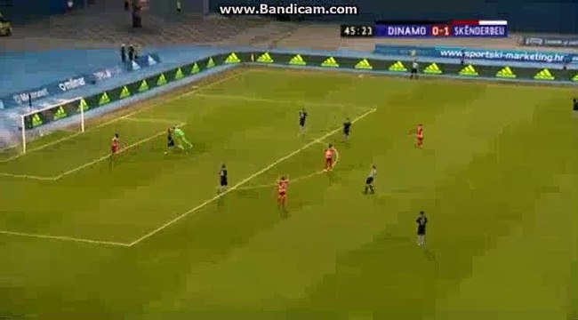 Ali Sowe Offside Goal GNK Dinamo Zagreb (Cro) 0-1 Skenderbeu Korce (Alb) 17.08.2017