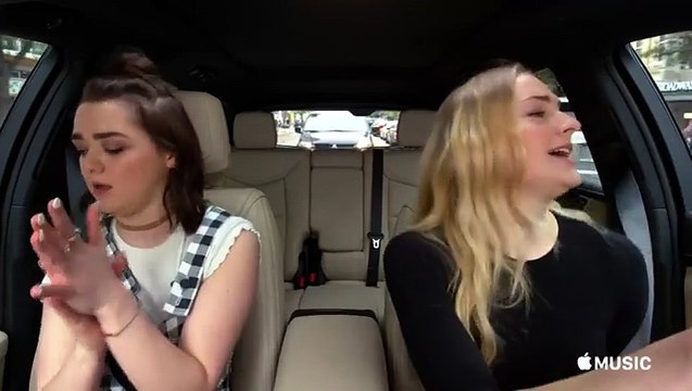 'Game Of Thrones' Fans Rejoice! Sansa & Arya Stark Take On Carpool Karaoke