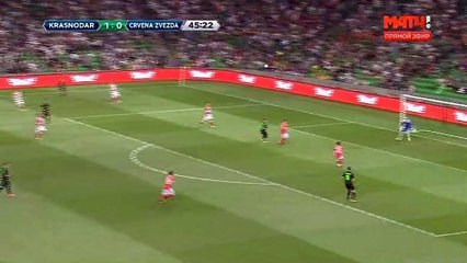 Viktor Claesson GOAL HD - Krasnodar (Rus) 2-0 FK Crvena zvezda (Srb) 17.08.2017