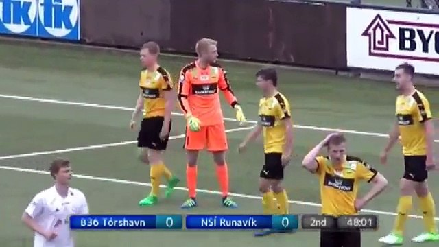 B36 Torshavn 1:0 Runavik ( Faroe Islands Premier League. 16 August 2017)