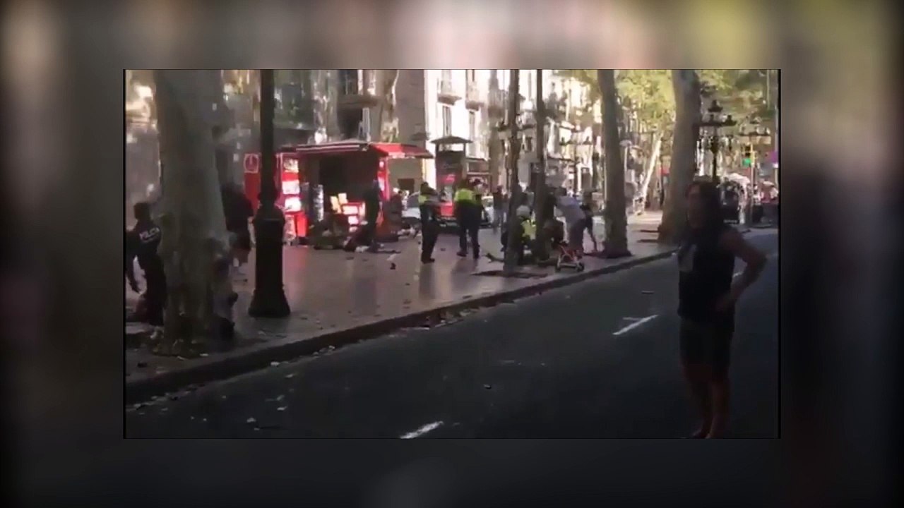Barcelona terror attack - Shocking images