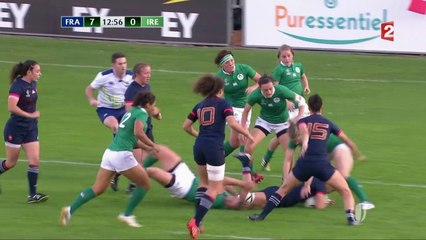Coupe du Monde de rugby (F) : Caroline Ladagnous accentue la marque pour les Bleues !