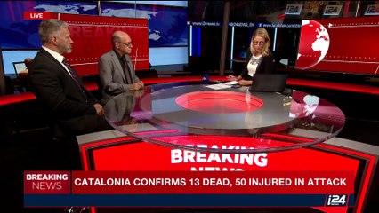 i24NEWS DESK | Catalunya confirms 13 dead, 50 injured in attack  | Thursday, August 17th 2017