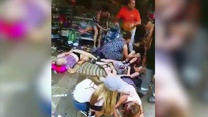 PERGJAKET BARCELONA NGA NJE SULM TERRORIST, DISA PERSONA U VRANE DHE DHJETRA U PLAGOSEN LAJM