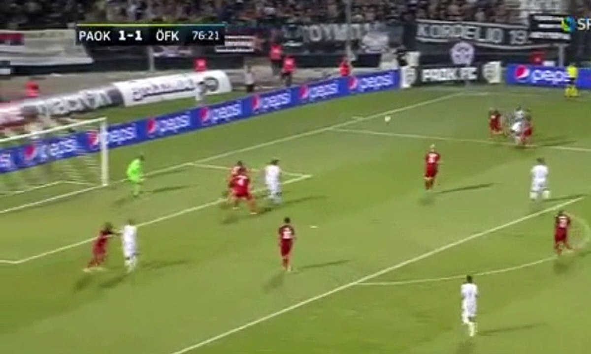 Aleksandar Prijovic GOAL HD - PAOK (Gre) 2-1 Ostersunds (Swe) 17.08.2017