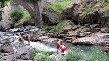 Hıdırellez Mağarası Altında Karaderede Yüzüyoruz 1 - Araklı Trabzon