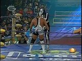 AAA-Sin Limite 2009.06.17 Ecatepec 05 Electroshock, Silver King & Teddy Hart vs. El Mesias, Jack Evans & La Parka