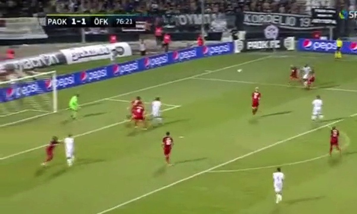 Aleksandar Prijovic GOAL HD - PAOK (Gre) 2-1 Ostersunds (Swe) 17.08.2017
