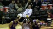 02 05 2014 Lakers vs. Cavaliers Chris Kaman Takes A Break On The Empty Bench