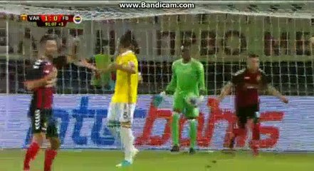 Topal M.(Own Goal) FK Vardar (Moc) 2-0 Fenerbace (Turk) 17.08.2017