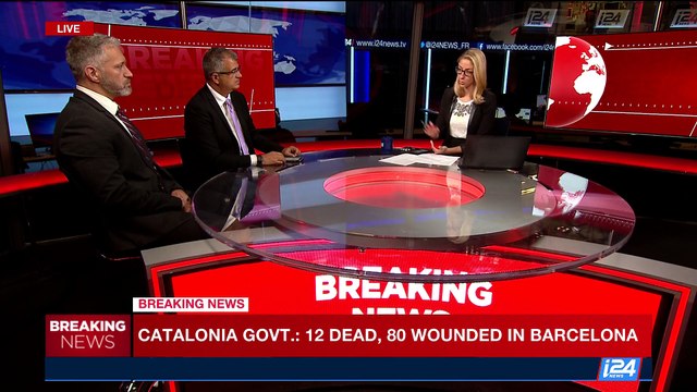 i24NEWS DESK | I.S. takes credit for Barcelona van attack | Thursday, August 17th 2017