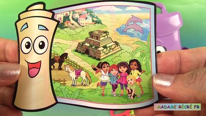 Dora l’Exploratrice Sac à Dos Œufs Surprises Fidget Hand Spinners