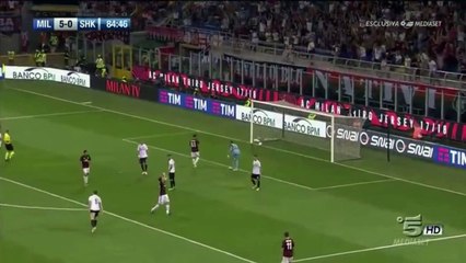 Riccardo Montolivo Goal - AC Milan vs Shkendija 6-0  17.08.2017 (HD)
