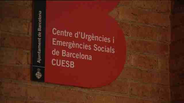 Imágenes de un centro de atención a los familiares de las víctimas del atentado