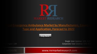 Global Emergency Ambulance Revenue by Regions (2012-2017)