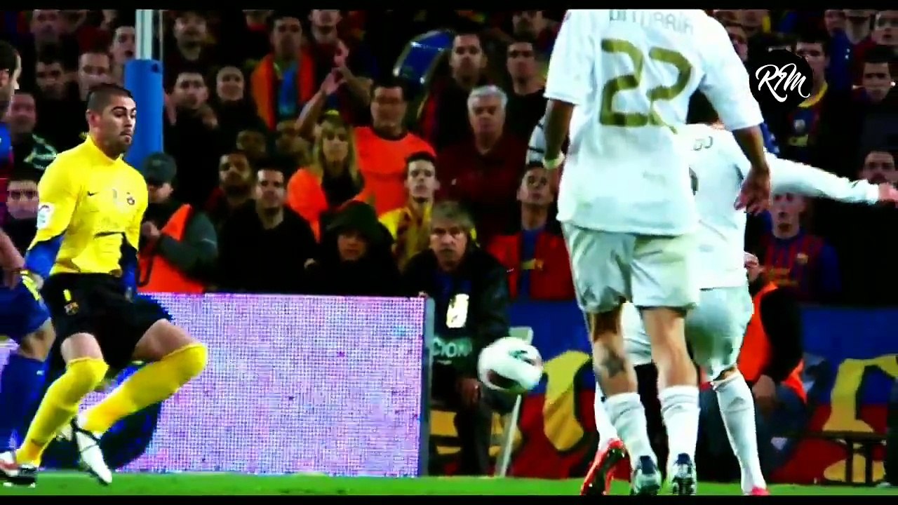 Cristiano Ronaldo all goals at Camp Nou against Barcelona.