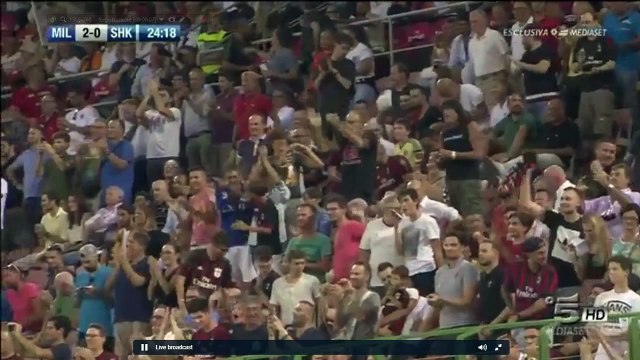 Riccardo Montolivo Goal - AC Milan vs Shkendija 2-0 (Europa League) 17-08-2017 HD