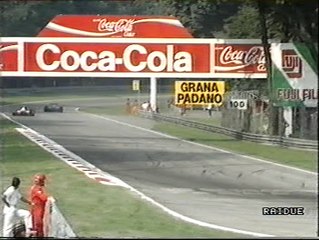 Gran Premio d'Italia 1989: Ritiri di Larini e Jon. Palmer
